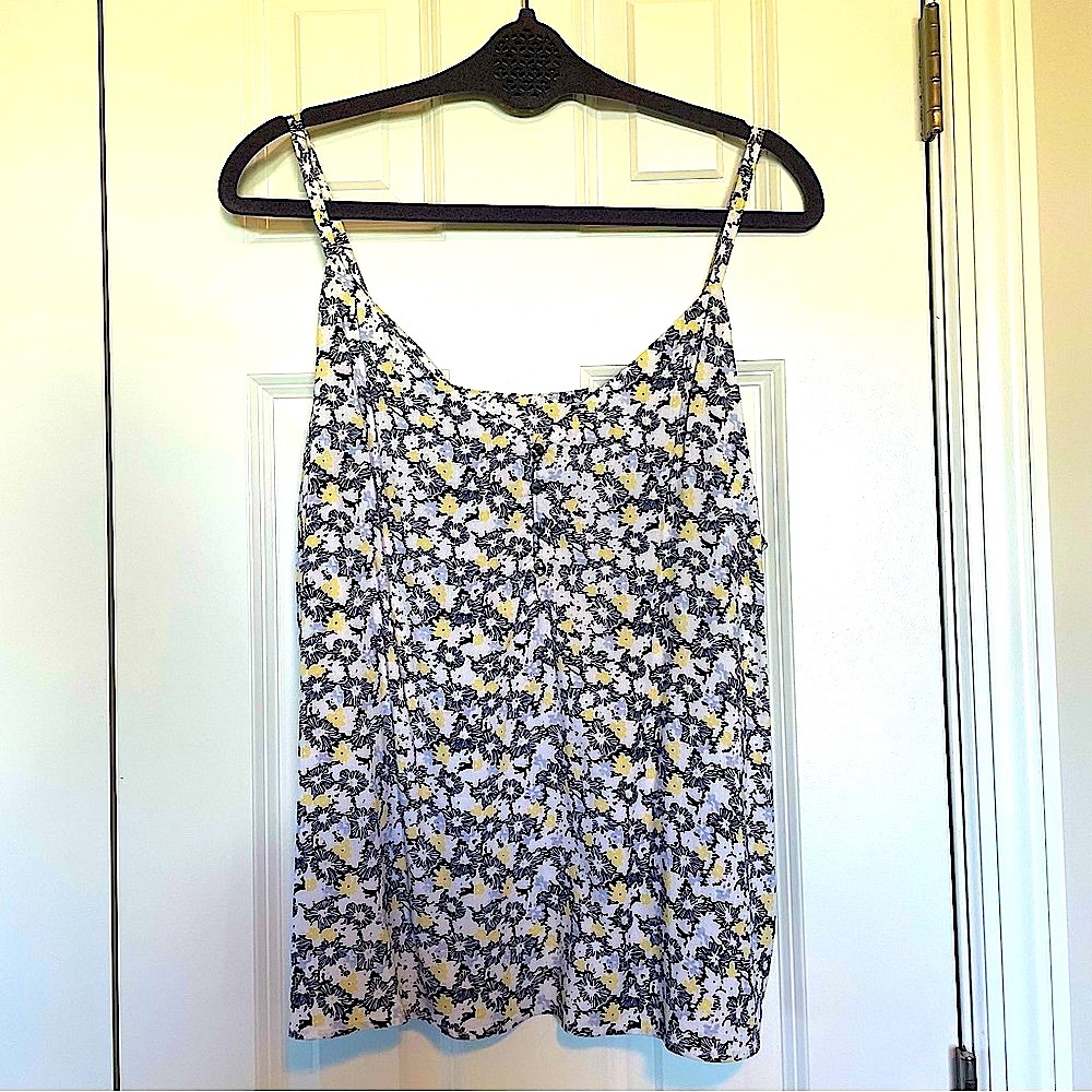 3️⃣ for $10!!! Floral Spaghetti Strap Top